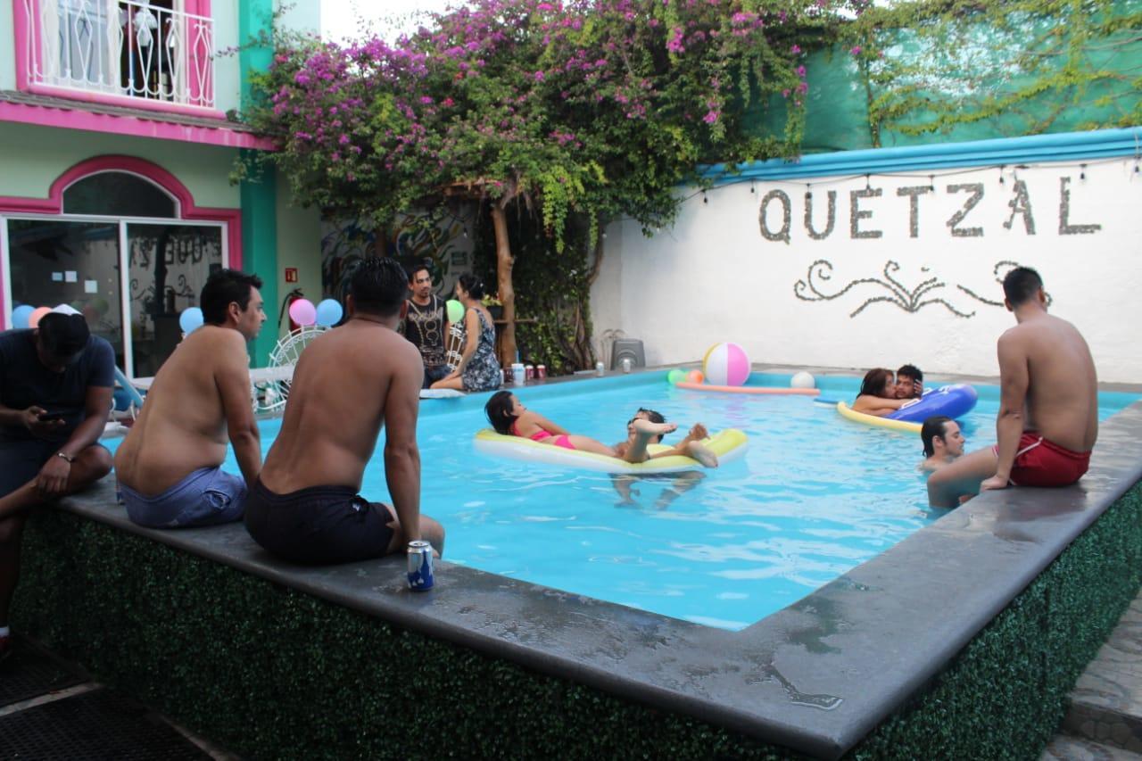 Hostel Quetzal Cancún Exterior foto